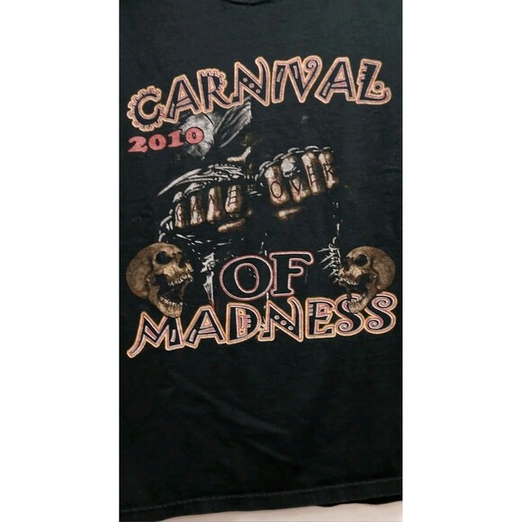 2010 Shinedown The Sound Of Madness Tour Sevendust Double Sided TShirt Small EUC - Picture 8 of 16